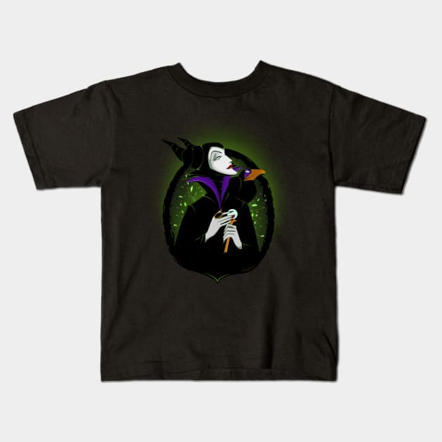 Maleficent Kids T-Shirt by Abati